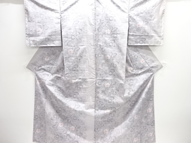 JAPANESE KIMONO / OSHIMA TSUMUGI / WOVEN ORCHID / 5MARUKI